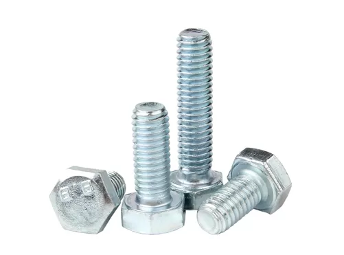Zinc Plated Hex Bolts DIN931 DIN933 Grade 8.8 10.9 12.9