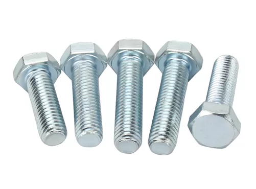 Zinc Plated Hex Bolts DIN931 DIN933 Grade 8.8 10.9 12.9