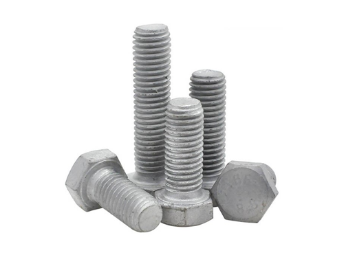 Hot Dip Galvanized Hex Bolts DIN931 DIN933 Grade 8.8 10.9 12.9