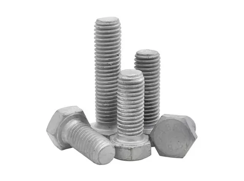 Hot Dip Galvanized Hex Bolts DIN931 DIN933 Grade 8.8 10.9 12.9