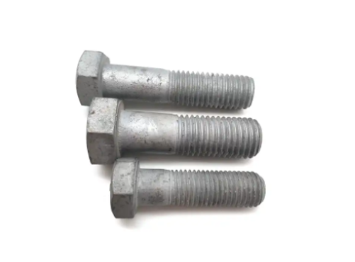 Hot Dip Galvanized Hex Bolts DIN931 DIN933 Grade 8.8 10.9 12.9
