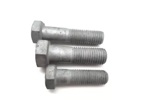 Hot Dip Galvanized Hex Bolts DIN931 DIN933 Grade 8.8 10.9 12.9