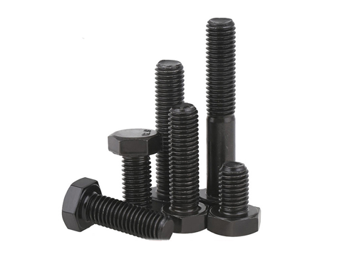 Black Hex Bolts DIN931 DIN933 Grade 8.8 10.9 12.9