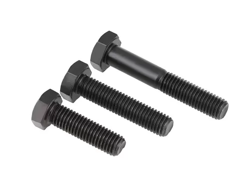 Black Hex Bolts DIN931 DIN933 Grade 8.8 10.9 12.9