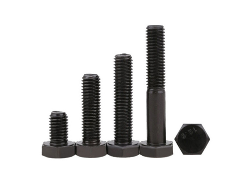 Black Hex Bolts DIN931 DIN933 Grade 8.8 10.9 12.9
