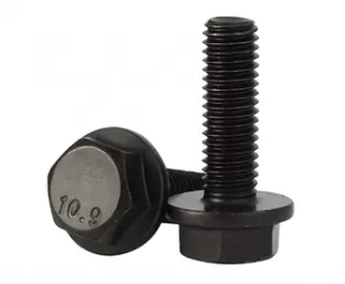 Black Oxide Flange Bolts