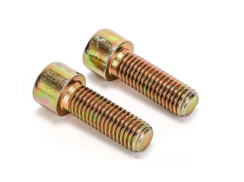 Yellow Zinc Plated Socket head cap screw
