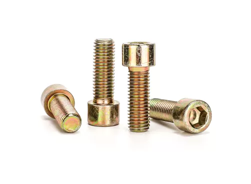 Yellow Zinc Plated Socket head cap screw