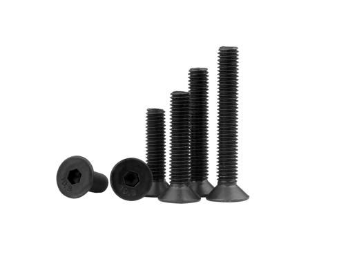 Black Oxide Flat Socket Head Cap Screw