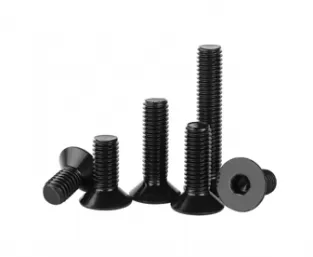 Black Oxide Flat Socket Head Cap Screw