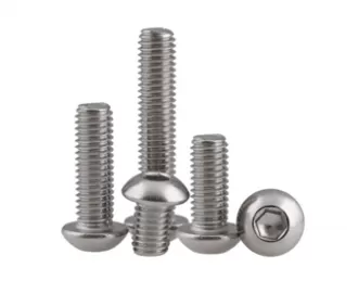 Stainless Steel Socket round head bolt ISO7380