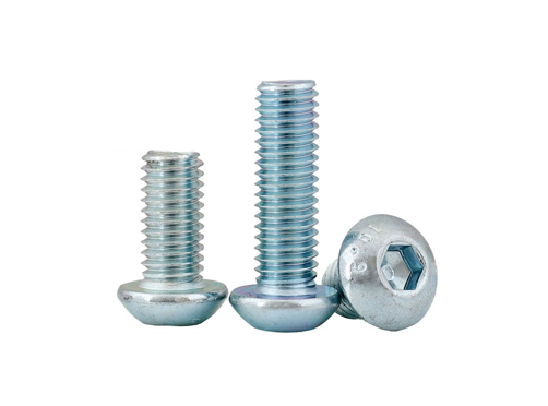 Galvanized  Zinc Plated Socket Round Head Bolts ISO7380