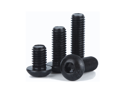 Black Oxide Socket Round Head Bolts ISO7380