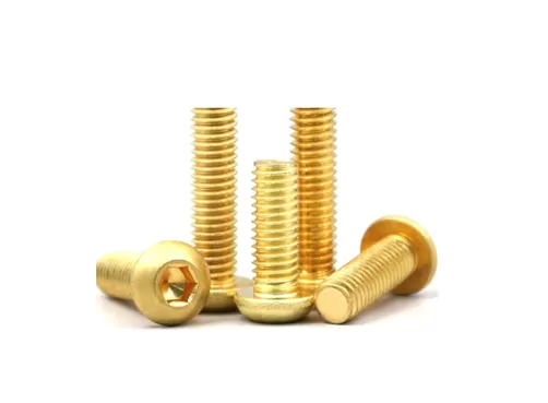 Copper Brass  Socket Round Head Bolts ISO7380