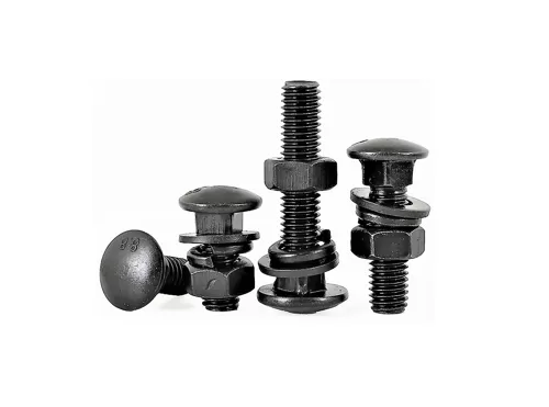 Black Oxide Carriage Bolts