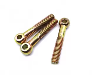 Yellow Zinc Plated Eye Bolts DIN444