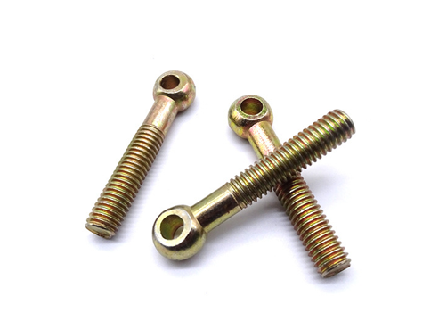 Yellow Zinc Plated Eye Bolts DIN444