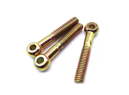 Yellow Zinc Plated Eye Bolts DIN444