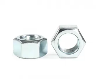 Galvanized Blue White Zinc Plated Hex Nuts