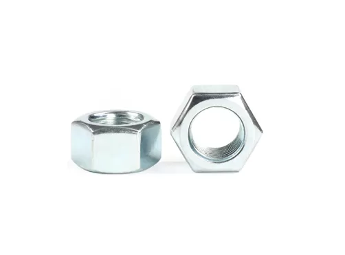 Galvanized Blue White Zinc Plated Hex Nuts