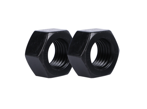 Black Oxide Hex Nuts