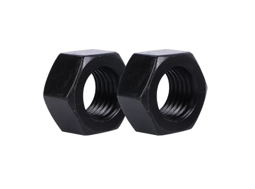 Black Oxide Hex Nuts