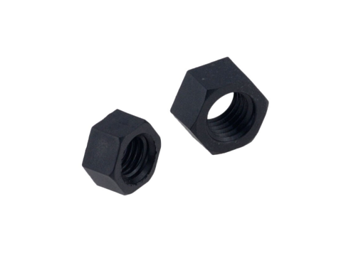 Black Oxide Hex Nuts