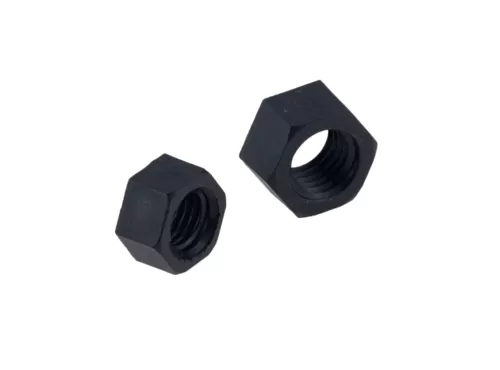 Black Oxide Hex Nuts