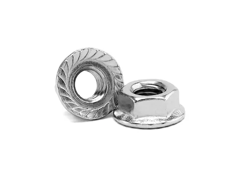 Stainless Steel Hex Flange Nuts
