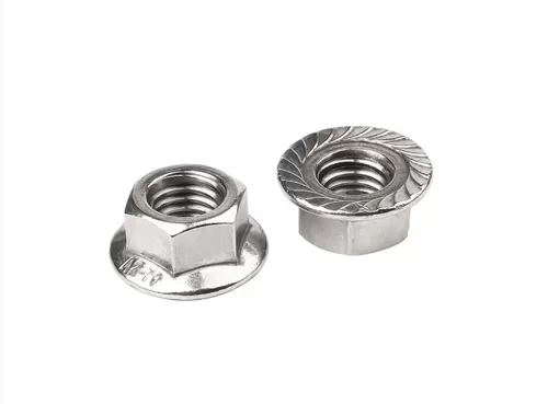 Stainless Steel Hex Flange Nuts