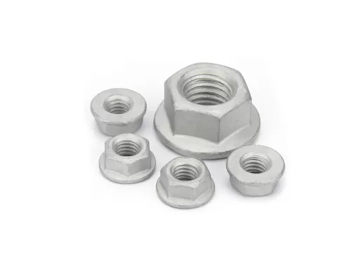 Dacromet Hex Flange Nuts