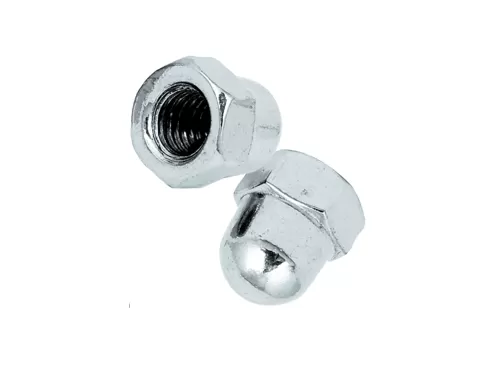 Galvanized Blue White Zinc Plated Cap Nuts