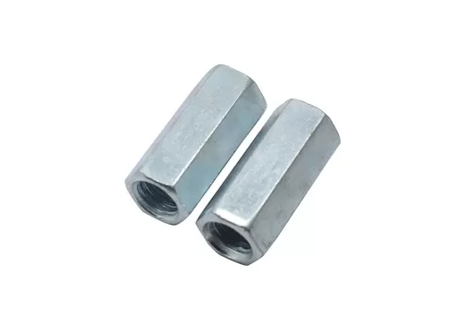 Galvanized Blue White Zinc Plated Coupling Nuts