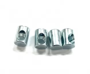 Galvanized White Blue Zinc Plated Barrel Nuts