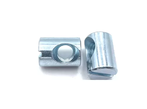 Galvanized White Blue Zinc Plated Barrel Nuts