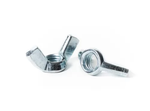 Galvanized Blue White Zinc Plated Wing Nuts