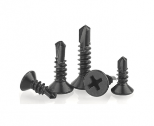 Black Oxide Flat Head Drill Screw Self-drillng Screws