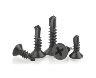 Black Oxide Flat Head Drill Screw Self-drillng Screws