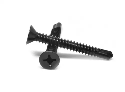 Black Flat Head Screw Self-drillng Screws