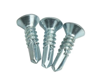 Zinc Plated CSK Flat Head Screw Self-drillng Screws