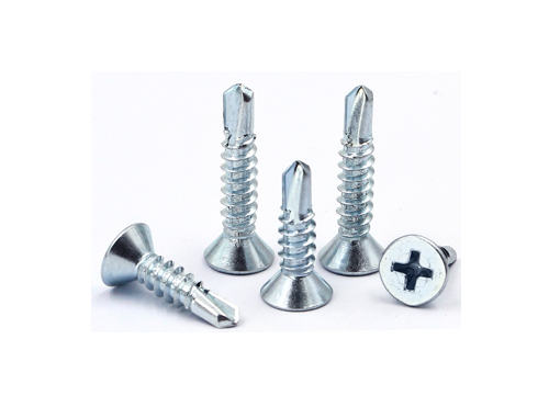 Zinc Plated CSK Flat Head Screw Self-drillng Screws
