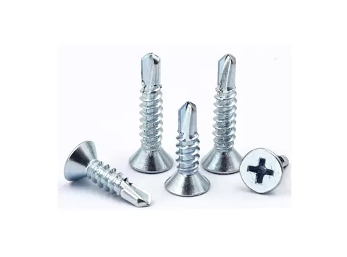 Zinc Plated CSK Flat Head Screw Self-drillng Screws