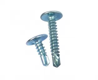 Zinc Plated Large Flat Head Self-drillng Screws