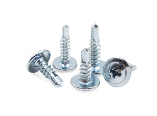 Zinc Plated Large Flat Head Self-drillng Screws