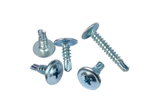 Zinc Plated Large Flat Head Self-drillng Screws