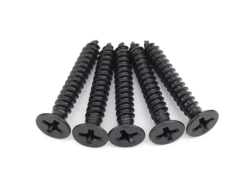 Black CSK Flat Head Self-tapping Screws
