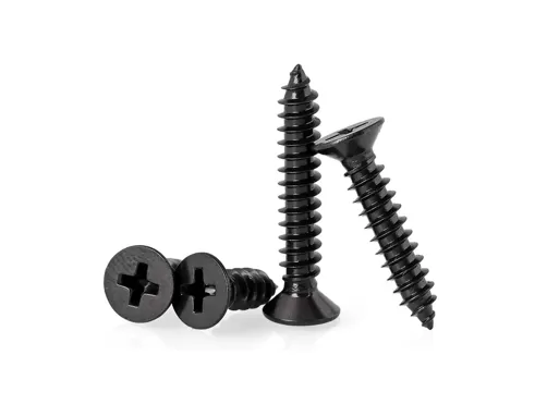 Black CSK Flat Head Self-tapping Screws