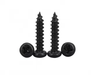 Black Pan Head Self-tapping Screws