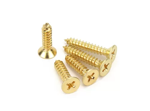 Copper Brass CSK Flat Head Self-tapping Screws