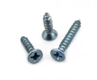 Zinc Plated CSK Flat Head Self-tapping Screws